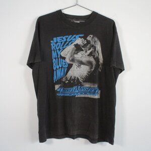 Vintage FOTL Darrell Mansfield "Jesus Roll My Blues Away" Tee Shirt Black XL Sin